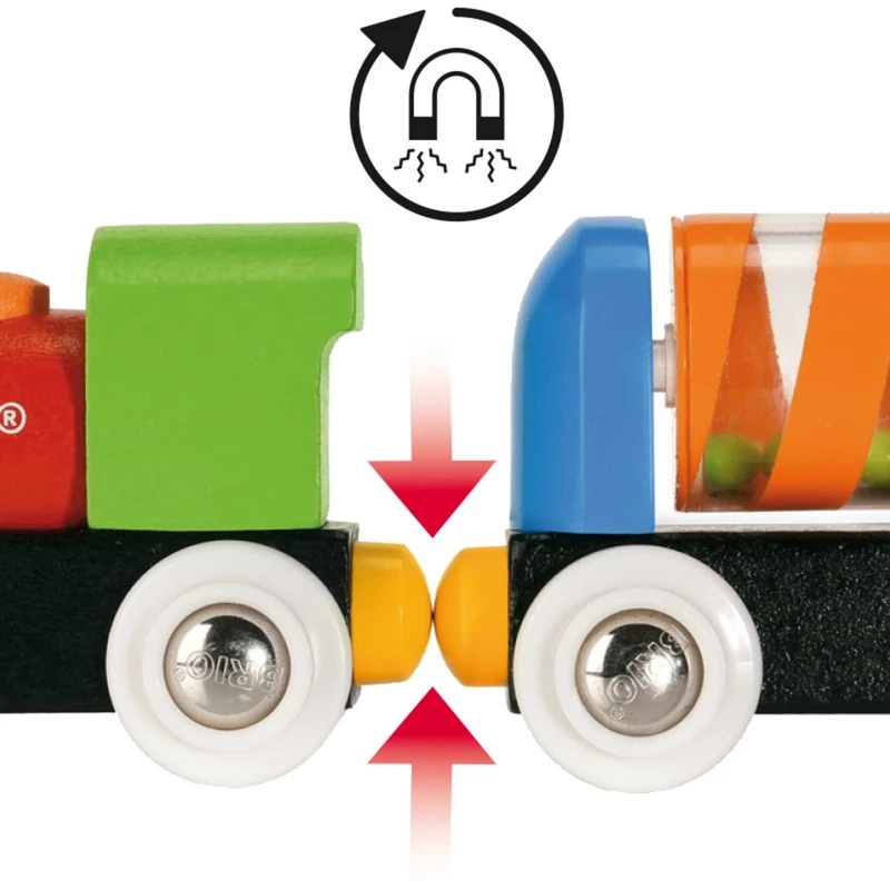 Ravensburger BRIO leikkijuna — monivärinen, ikä 1,5–99