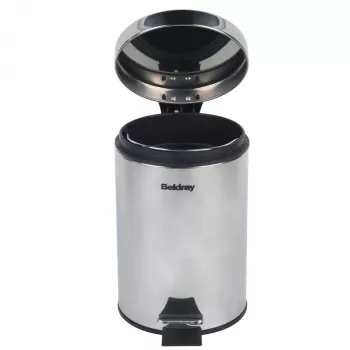Beldray LA038098SSAFEU7 -poljinroskakori 3 litraa Soft-Close ruostumaton teräs