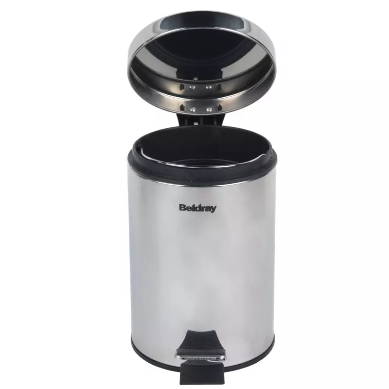 Beldray LA038098SSAFEU7 -poljinroskakori 3 litraa Soft-Close ruostumaton teräs