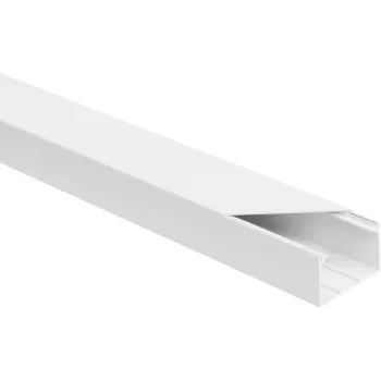 Sähköasennuskisko OEM 3703Z valkoinen LS 60x40 mm 2 m — 8 kpl:n pakkaus