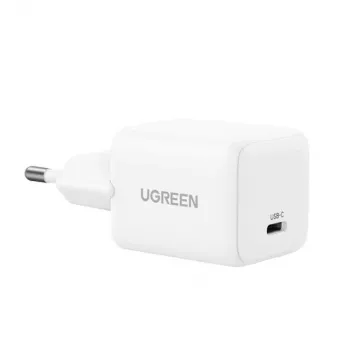 UGREEN Nexode N Series X513 195060 30W GaN-laturi, 1x USB-C, valkoinen
