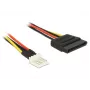 SATA-virtakaapeli DeLOCK 0,15 m 83918