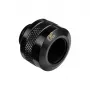 Alphacool 17471 Eiszapfen PRO 13 mm HardTube -liitin G1/4, messinki, halkaisija 22 mm, korkeus 20 mm, Deep Black