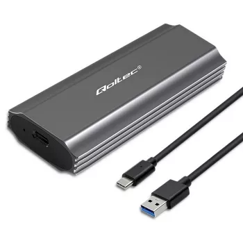 Kotelo | tasku NV2271 M.2 SSD -asemalle | SATA | NVMe | USB-C | 2TB