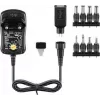 Qoltec virtakiskopistorasia PDU ylikuormitussuojalla 19 RACK | 1U | 16A | 6xFRENCH | 2m