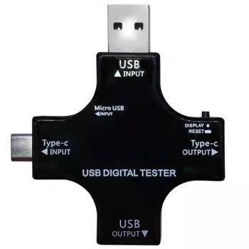 ALLNET USB USB-C tehomittari/jännitemittari ALL-USB-PM2 (ALL-USB-PM2)