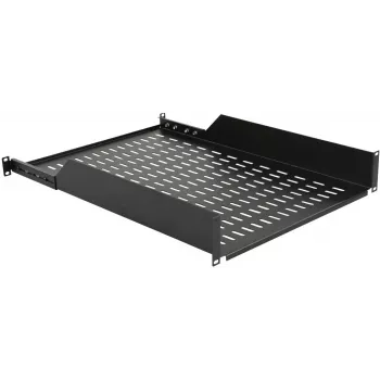 Rack-hylly LOGON RAS415BL musta 50 kg kantavuus 19