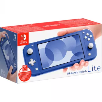 Switch Lite (ilman laturia), pelikonsoli sininen