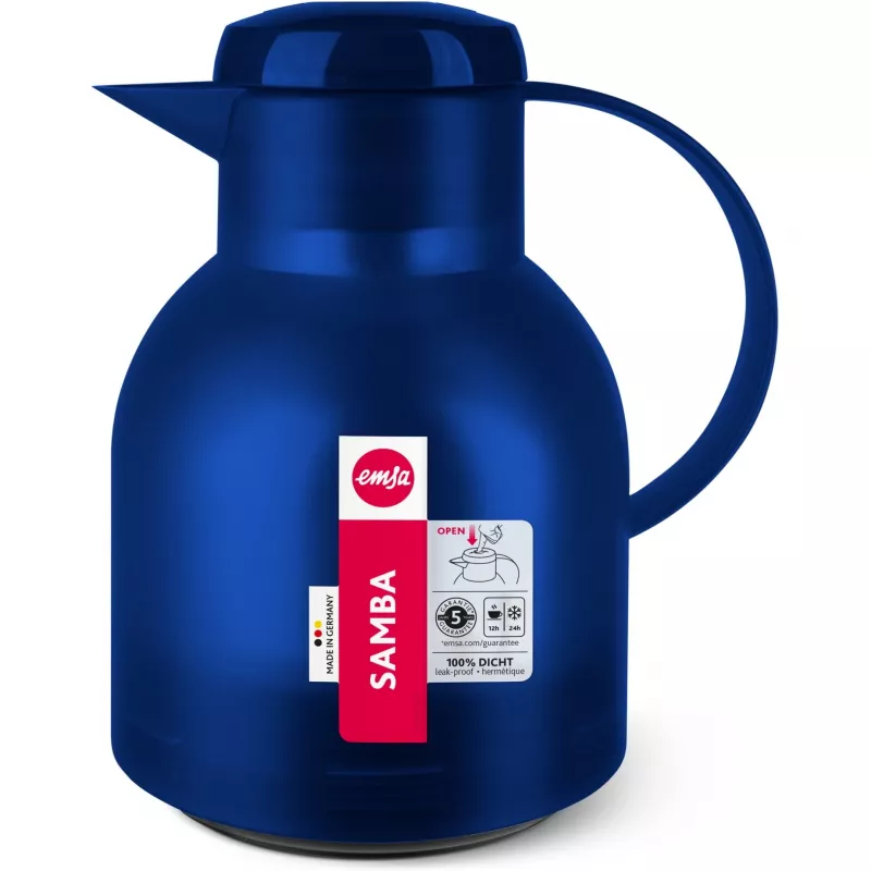 EMSA 504231 karahvi/kannu/pullo sininen, läpinäkyvä
