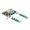 DeLOCK Mini PCIe I/O 1 x USB 2.0 Type-A naaras Full-Size Half-Size