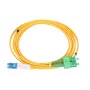 Patchcord Extralink SC/APC - LC/UPC, singlemode duplex G.652D, 3 mm, 0,5 m