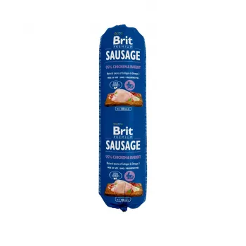 Märkäruoka koirille Brit Premium kana & kanini 800 g