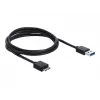USB-keskitin DeLOCK 64088 läpinäkyvä USB 3.2 Gen 1 Micro-B