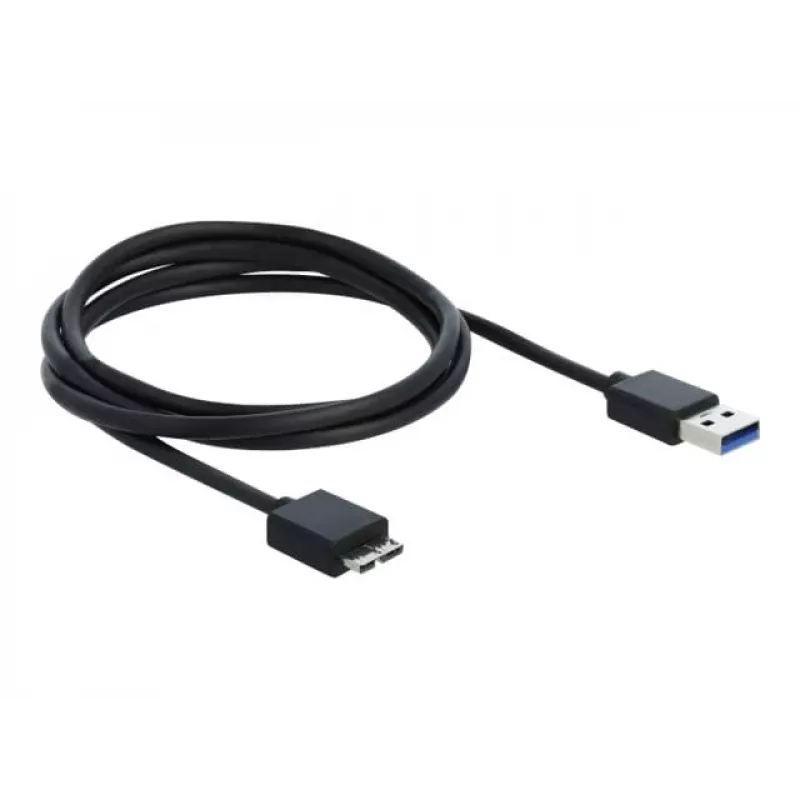 USB-keskitin DeLOCK 64088 läpinäkyvä USB 3.2 Gen 1 Micro-B
