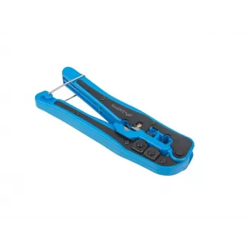 Lanberg NT-0202 puristustyökalu RJ45/RJ12/RJ11, musta/sininen