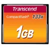 Transcend - Flash-muistikortti - 1GB - 133x - CompactFlash-kortti (TS1GCF133)