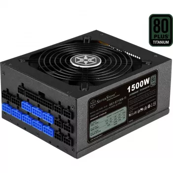 SilverStone Strider SST-ST1500-TI v2.0 1500 W virtalähde, 80 PLUS Titanium, modulaarinen