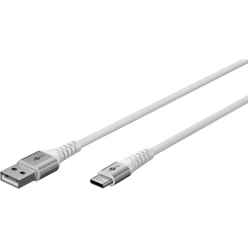 Goobay 74532 USB-kaapeli valkoinen