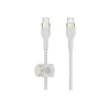 Belkin BOOSTCHARGE PRO Flex USB-kaapeli 1 m USB 2.0 USB-C valkoinen (CAB011BT1MWH)