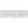 Apple MXK73DK/A Magic Keyboard Touch ID:llä ja numeronäppäimistöllä, langaton, tanskalainen, valkoinen
