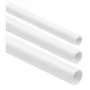Jäykkä sileä sähköasennusputki STASIŃSKI RL-28, valkoinen, 28 mm halkaisija, 2 m pituus (25 kpl:n pakkaus)