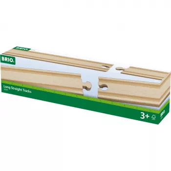 Brio World 1/1 suorat kiskot (D), rata