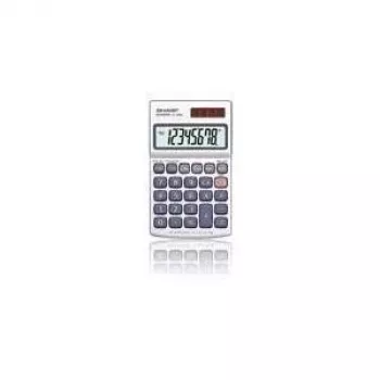 Sharp EL-250S laskin perus hopea