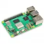 Yhden piirilevyn tietokone Raspberry Pi 5 kehitysalusta — 2400 MHz Arm Cortex-A76, jopa 16 GB LPDDR4x, MicroSD, USB 3.2, Wi‑Fi 5