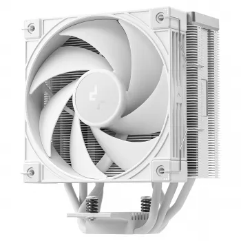 Ilmajäähdytin DeepCool AK400 G2 WH, 120 mm tuuletin, max. ilmanpaine 3,33 mmH₂O, 92×132×156 mm, valkoinen