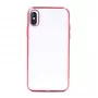 Puhelimen pehmeä kotelo Devia iPhone XS Max -puhelimelle, punainen TPU-suojakotelo