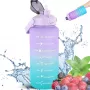 Extralink motivaatiojuomapullo, vesipullo, 2000 ml, violetti-sininen, BUT-992