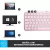 Logitech MX Keys Mini minimalistinen langaton valaistu näppäimistö - ROSE - CENTRAL (DE)