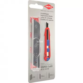 Monitoimityökaluveitsi Knipex 90 10 165 E02 ruostumaton teräs 119 mm