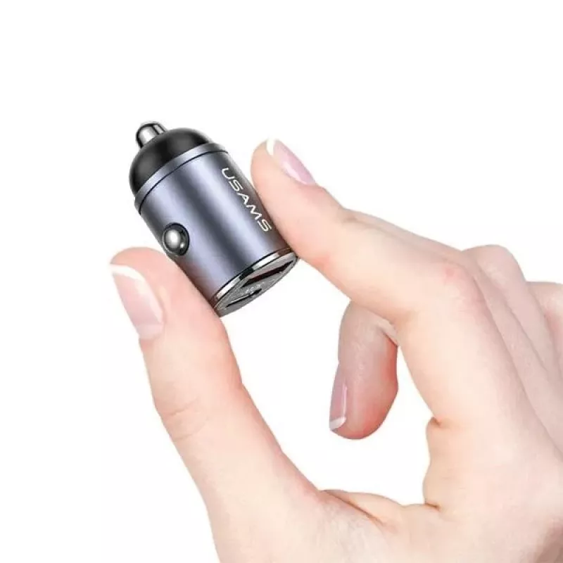 Autolaturi usams C38 30W — 1x USB-A + 1x USB-C pikalataus
