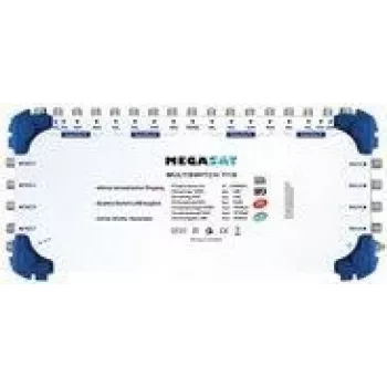 Megasat 17/8 multiswitch satelliitti- ja maanpäällisille signaaleille, malli 0600154