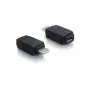 Adapteri USB micro-A+B naaras – USB micro A-uros DeLOCK 65032 musta