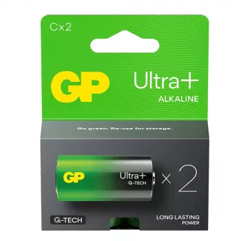 C-paristo GP Alkaline ULTRA PLUS 2 kpl:n pakkaus (malli 03014AUPETA-B2)