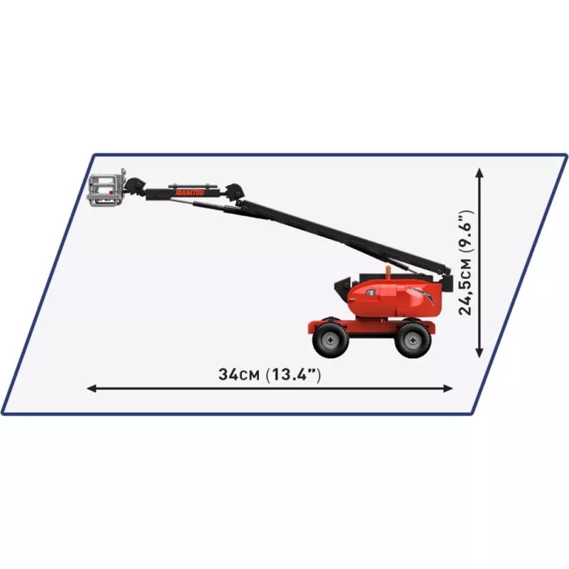 COBI Manitou 280 TJ -palikat 347 osaa 6 vuodesta