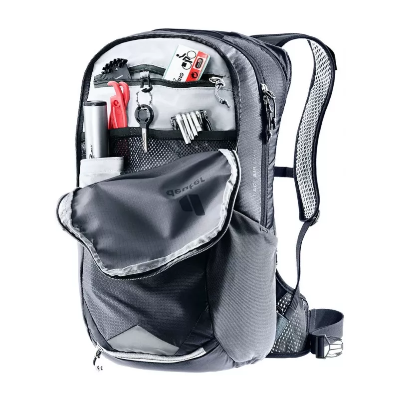 Deuter Race Air 14+3 14 L musta pyöräily vuoristokiipeily unisex