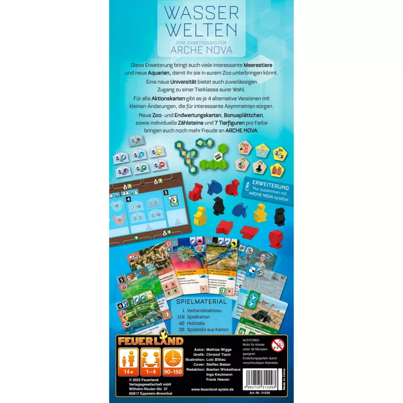 Arche Nova: Water Worlds, lautapelin lisäosa