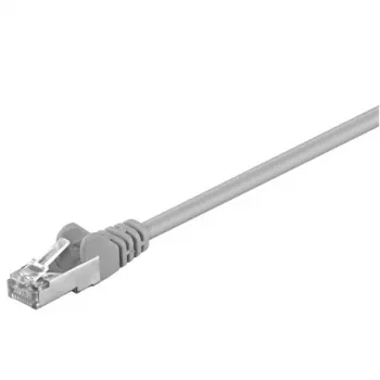 Goobay | CAT 5e patchkaapeli, F/UTP | harmaa RJ45-liitin (8P8C) | RJ45-liitin (8P8C)