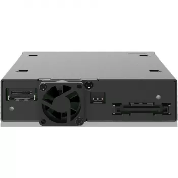 ICY DOCK - ToughArmor - MB601V5K-B - 1-paikkainen 2,5 U.2/U.3 NVMe SSD PCIe 5.0 -vaihtokehyskotelo ulkoiseen 3,5 tuuman asemapaikkaan (1 x MCIO 4i SFF-TA-1