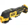 Oskilloiva monitoimityökalu DeWalt DCS353NT-XJ, harjaton, langaton, 12 W, 840 g, musta/keltainen