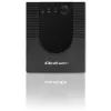 Qoltec Monolith 53775 Line-Interactive UPS-laite, 1200 VA (1,2 kVA) / 720 W, AVR, 4 AC-pistorasiaa, musta