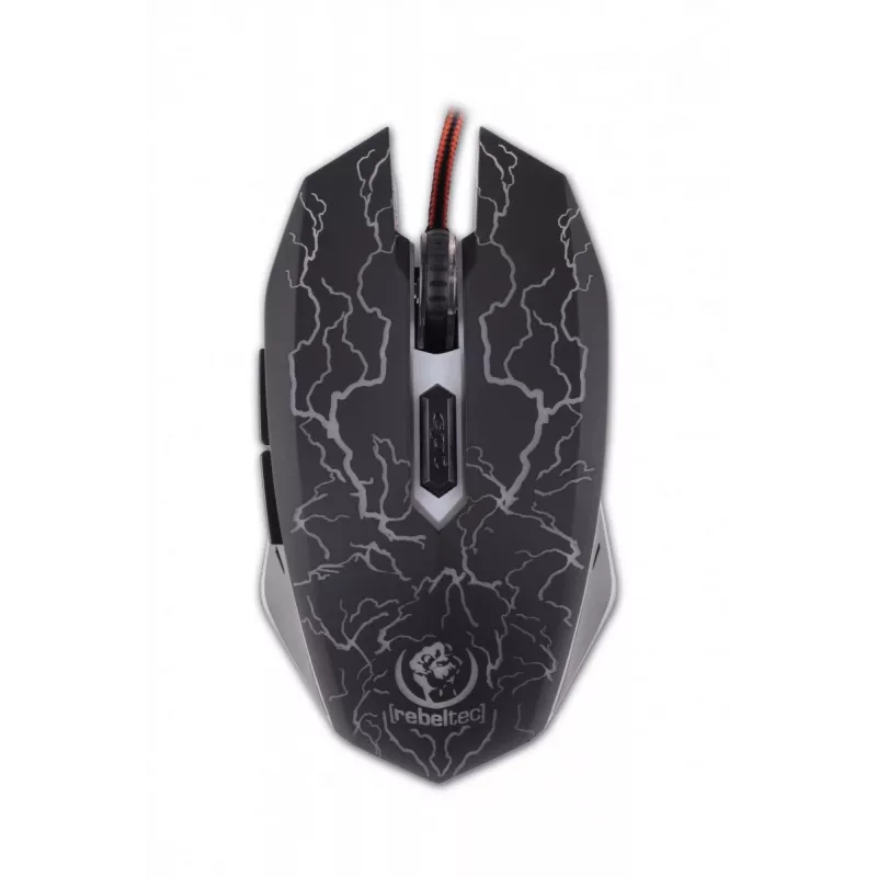 Rebeltec Diablo - hiiri - optinen - 6 painiketta - johdollinen - USB