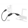 USB-kaapeli DeLOCK 84803 USB 2.0 1,5 m USB A Micro-USB B musta