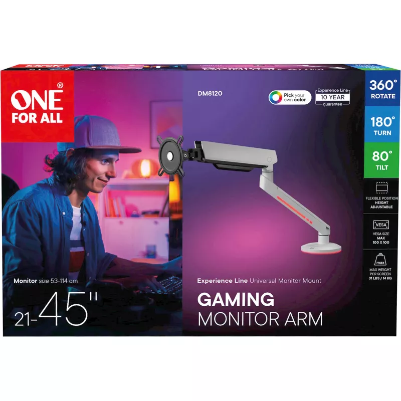 One For All DM8120 Experience-line VESA-asennussarja LCD-näyttö 21-45 RGB
