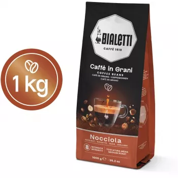 Bialetti Esperto Grani hasselpähkinä-kahvipavut 1 kg