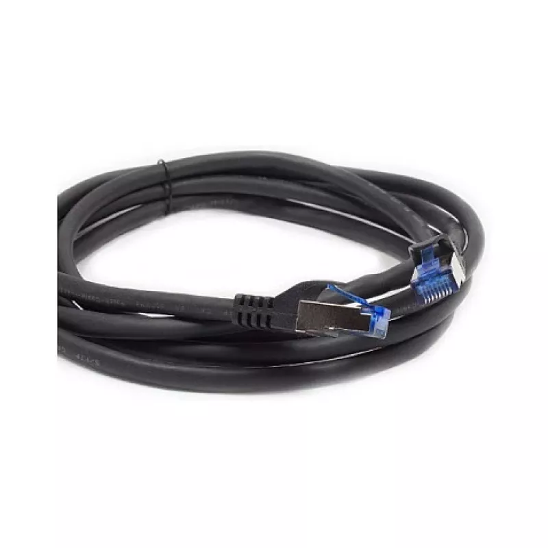 Good Connections Cat.6A patch-kaapeli SmartFLEX HF musta 0,25 m