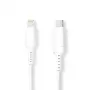 Nedis 2 m USB-C - Lightning -kaapeli iPadille, iPhonelle, iPodille, valkoinen